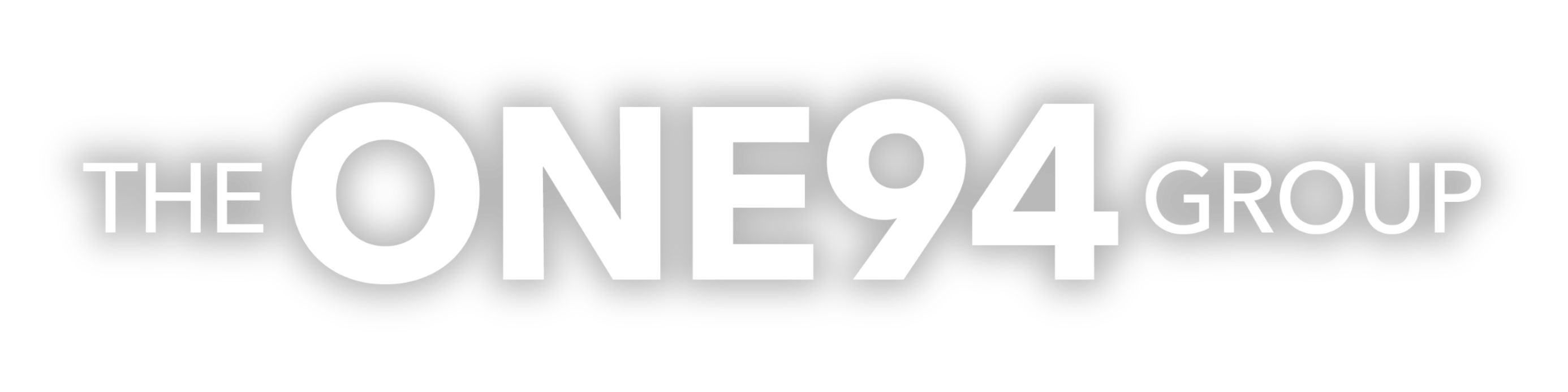 The ONE94 Group logo, white real estate team logo